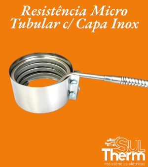 resistência microtubular com capa